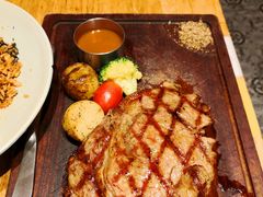 谷饲厚切肉眼扒配薯菜-森Some Fusion(荔湾店)