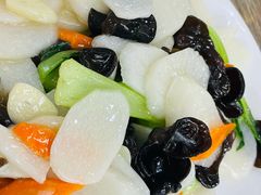 木耳炒山药-林之六八·6886大连老菜馆