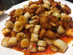 -东来菜馆•手抓海鲜家常菜•海鲜锅贴(鸽子窝店)