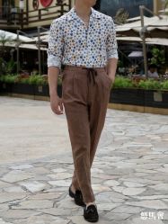 点击看大图 -怒马会 全麻衬西装高级定制