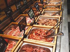 自助取餐区-大山炭火烤肉自助(百盛步行街广场店)