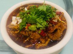 水煮牛肉-北大地皖峰饭馆