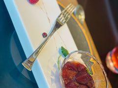 南法烤水果料理配树莓-泉客厅LAPUTA·天空之城