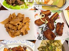 杂菌手工豆腐-涌觅名灶·本地海鲜宁波菜(财富广场店)