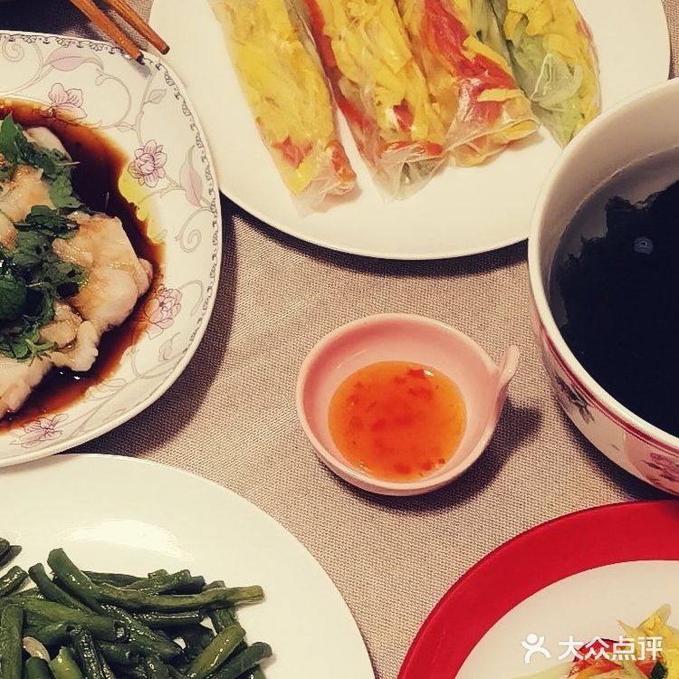 漂亮的越南纸米卷