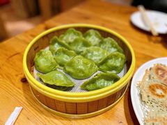 猪肉肉蘑蒸饺-大清花饺子(山庄店)