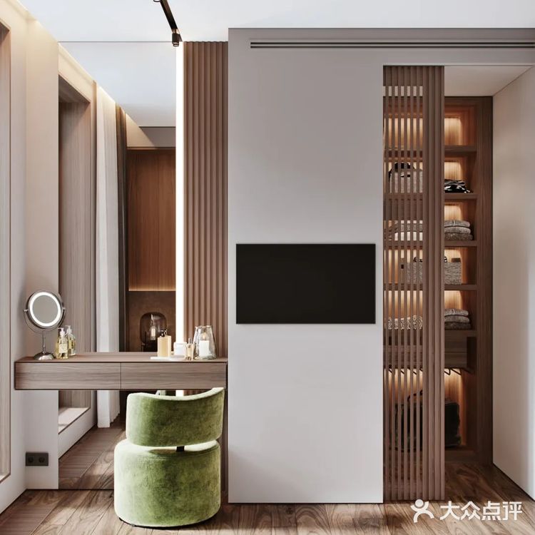今日分享衣帽间与主卫兼得