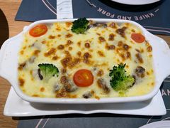 黑椒鸡肉焗饭-刀叉遇上筷子中西融合餐厅(南开店)