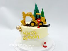 -卡比儿童蛋糕·心意定制·低脂零卡糖动物奶油FancyBALLOON(滨海店)