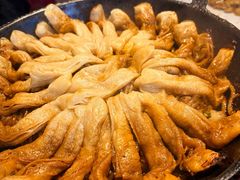 大公鸡粘卷子-华盛园卷子王农家菜水库鱼