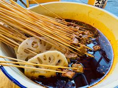 -拈签一笑黄牛肉辣卤串串