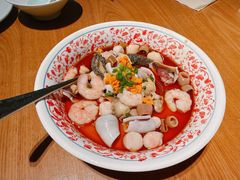 青岛八鲜捞水蛋-波螺油子·海肠捞饭·青岛菜(市南银座店)