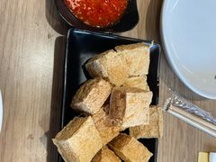 金陵炸臭豆腐-宝记烧烤·碳锅羊肉·羊蝎子火锅·夜食社(文体路创始店)