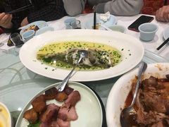 雪菜蒸大黄鱼-上海1号私藏菜(静安店)