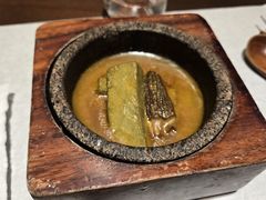羊肚菌烧黑豆腐-无味舒食(思南公馆店)