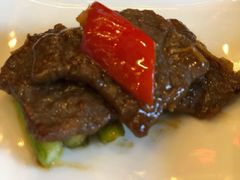 XO酱芦笋爆牛肉-北京四季酒店·采逸轩