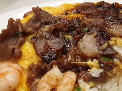 至尊滑蛋三拼饭-有章牛杂(石厦店)