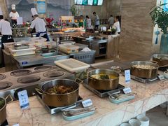 自助取餐区-香澜豪庭酒店·茉莉西餐厅·自助餐厅