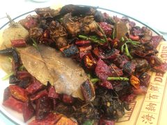 油炸知了猴-鹊华居·地道鲁菜·海鲜·融合味(大明湖店)