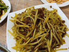 炸广椒土豆丝-郭场火锅鸡(梁山头店)