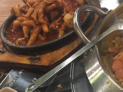 辣炒鸡爪-包装马车·韩国料理·포장마차