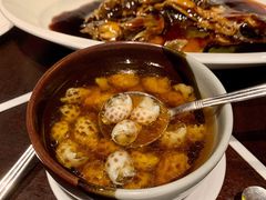 古越陈酿煮花螺-杭州西子湖四季酒店·金沙厅
