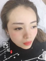 -西施无菌半永久纹绣眉眼影唇轻增发纹发际线