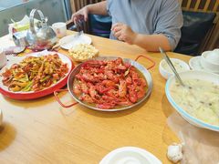 -天盛海鲜烧烤大排档·本地小海鲜·牟平腿穗子(幸福店)