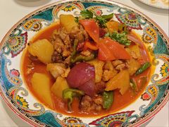 新疆大盘鸡-燕兰楼·清真西北融合菜(亚运村店)