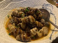豆浆炒黑米粉-海市蜃楼花园主题餐厅(石顶店)