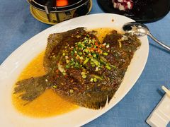 黄豆酱蒸多宝鱼-鹭江宾馆·观海餐厅