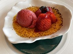 覆盆子焦糖布丁-福楼法餐厅FLO