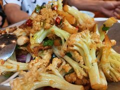干锅菜花-好嫂子酱猪手•农家菜(华远坊店)