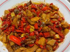 双椒炒鸡-金味老饭铺(晚报店)