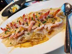 蒜蓉明虾蒸陈村粉-顺德美的万豪酒店-万豪中餐厅