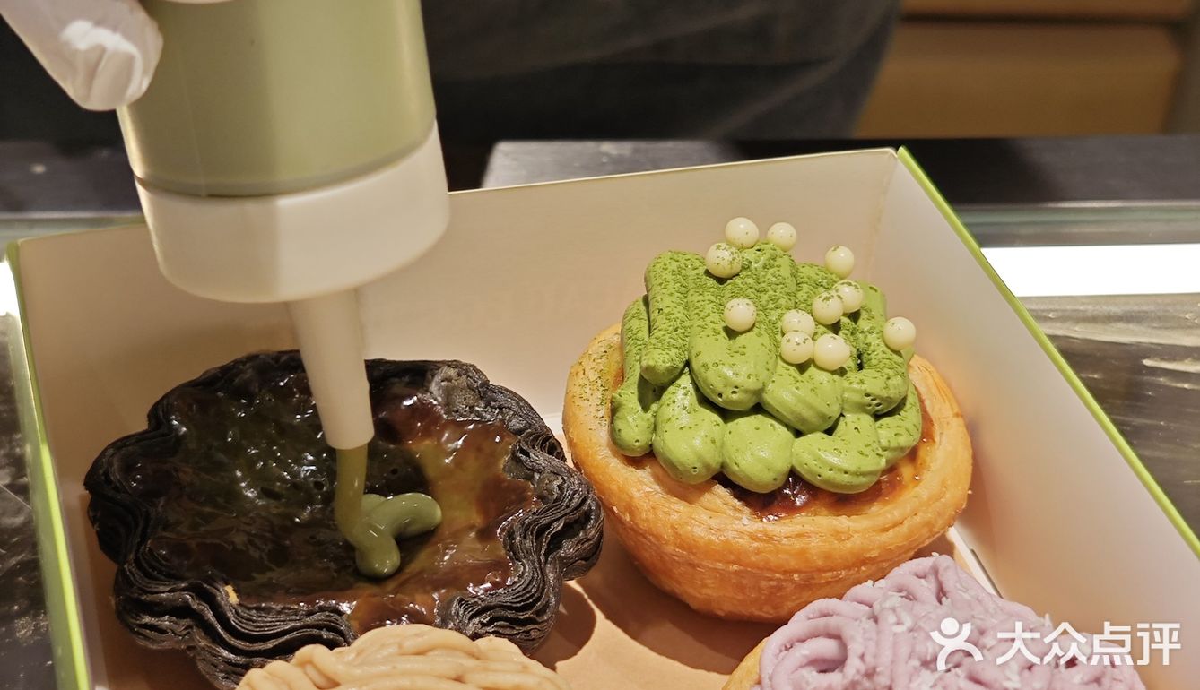 打卡最近南京超火的手工蛋挞，好看又好吃❗