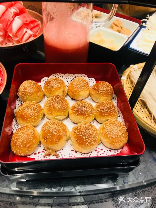 唐山宴·八旗贝勒爷宫廷火锅(学院南路店)棋子烧饼图片