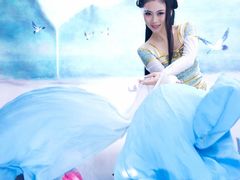 莲台咏1-九月鹰飞汉服摄影工作室