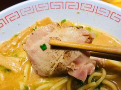 黑麻油豚骨拉面-老龙亭拉面店