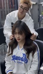 -米可造型烫发染发