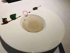 忌廉羊肚菌汤佐以夏松露-Prego意大利西餐厅·深圳富苑皇冠假日套房酒店