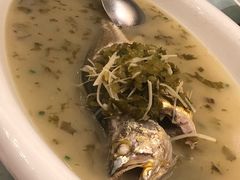 咸菜黄鱼汤-宁波汉通海鲜大酒店(江湾店)
