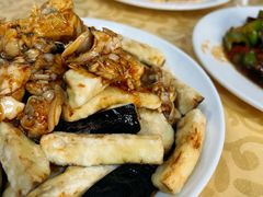 蛤蜊肉拌茄子-华春餐馆(鱼山路店)