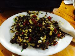 莴笋酸菜肉末-和福餐馆(西江古街店)