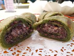 绿茶红豆薄撑-顺德人家食府(黄金广场店)