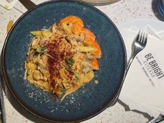 芝士蘑菇鲜虾意大利面-BE BRIGHT KITCHEN(正佳广场店)
