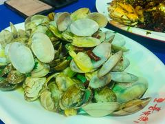 辣炒花蛤-老东镇啤酒屋海鲜加工·蒸汽海鲜·海鲜烧烤(台东店)