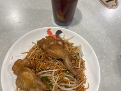 無骨雞翼炒出前一丁-海王冰室(皇朝店)