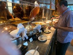 自助取餐区-君悦大酒店行政酒廊