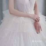 可爱又俏皮 🧚超仙双肩吊带婚纱来啦 